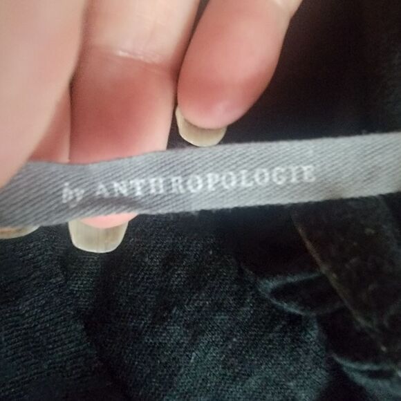 Anthropologie Mixed Media Top with Contrasting Sleeves. Size S. - Picture 3 of 12